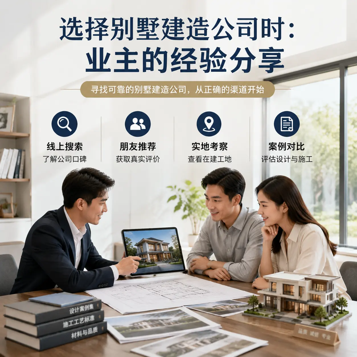 选择别墅建造公司时： 湄潭 业主的经验分享
