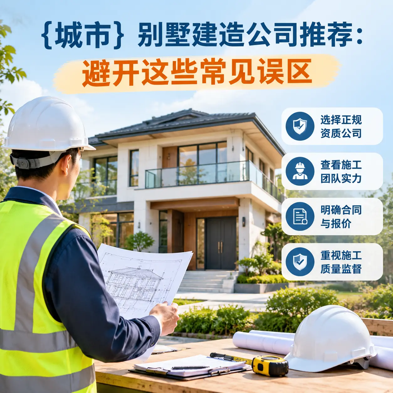 湄潭 别墅建造公司推荐:避开这些常见误区