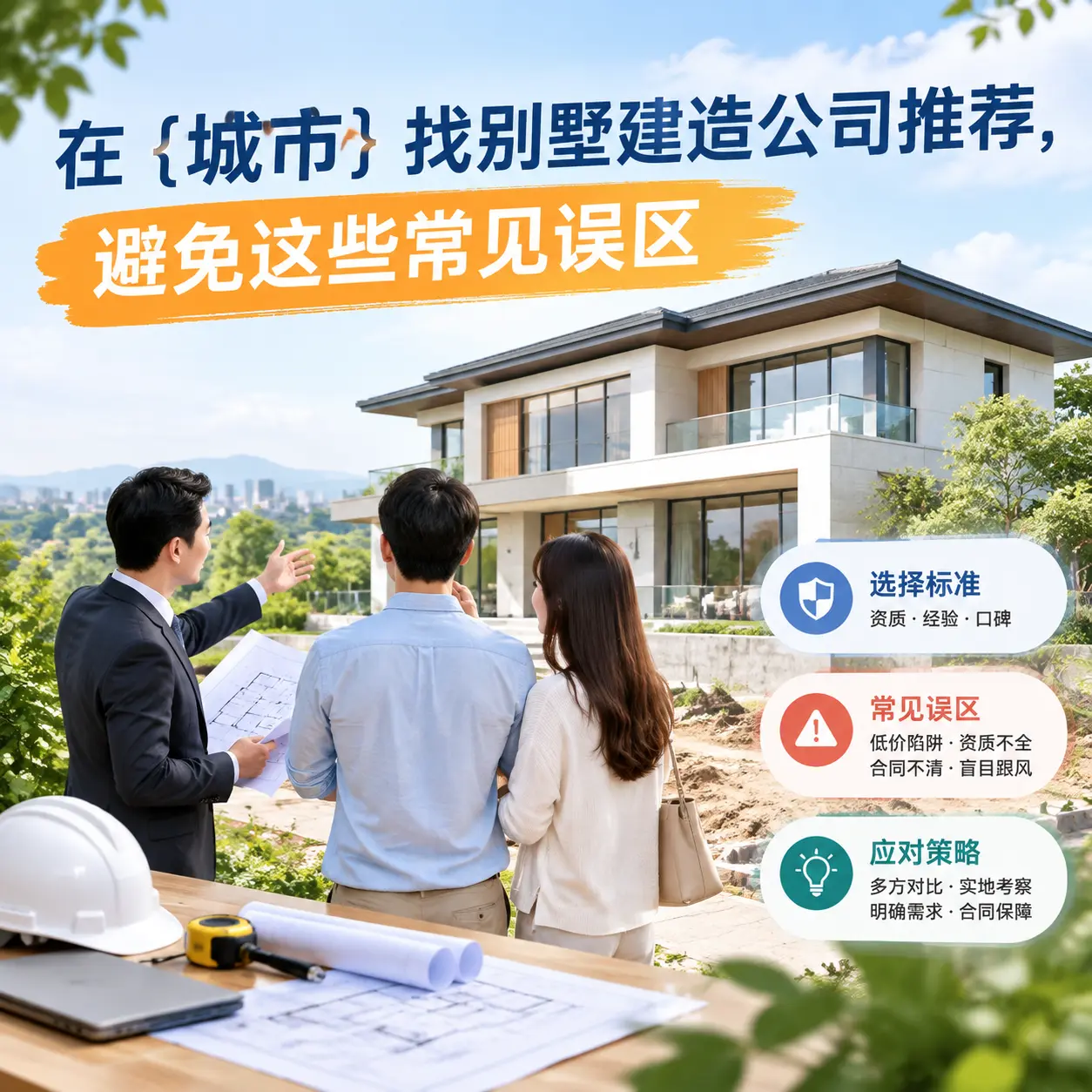 在 湄潭 找别墅建造公司推荐,避免这些常见误区