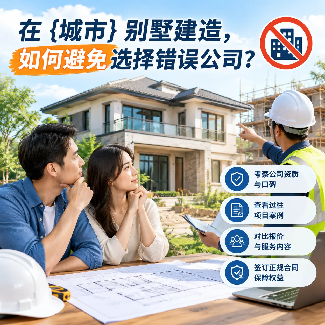 在 湄潭 别墅建造,如何避免选择错误公司?