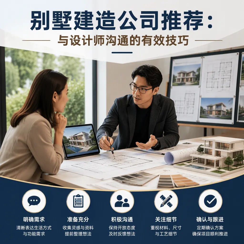 别墅建造公司推荐：与设计师沟通的有效技巧在 湄潭