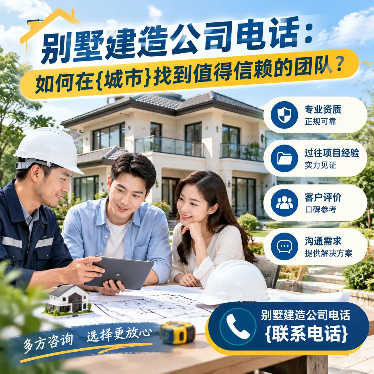 别墅建造公司电话：如何在湄潭找到值得信赖的团队？