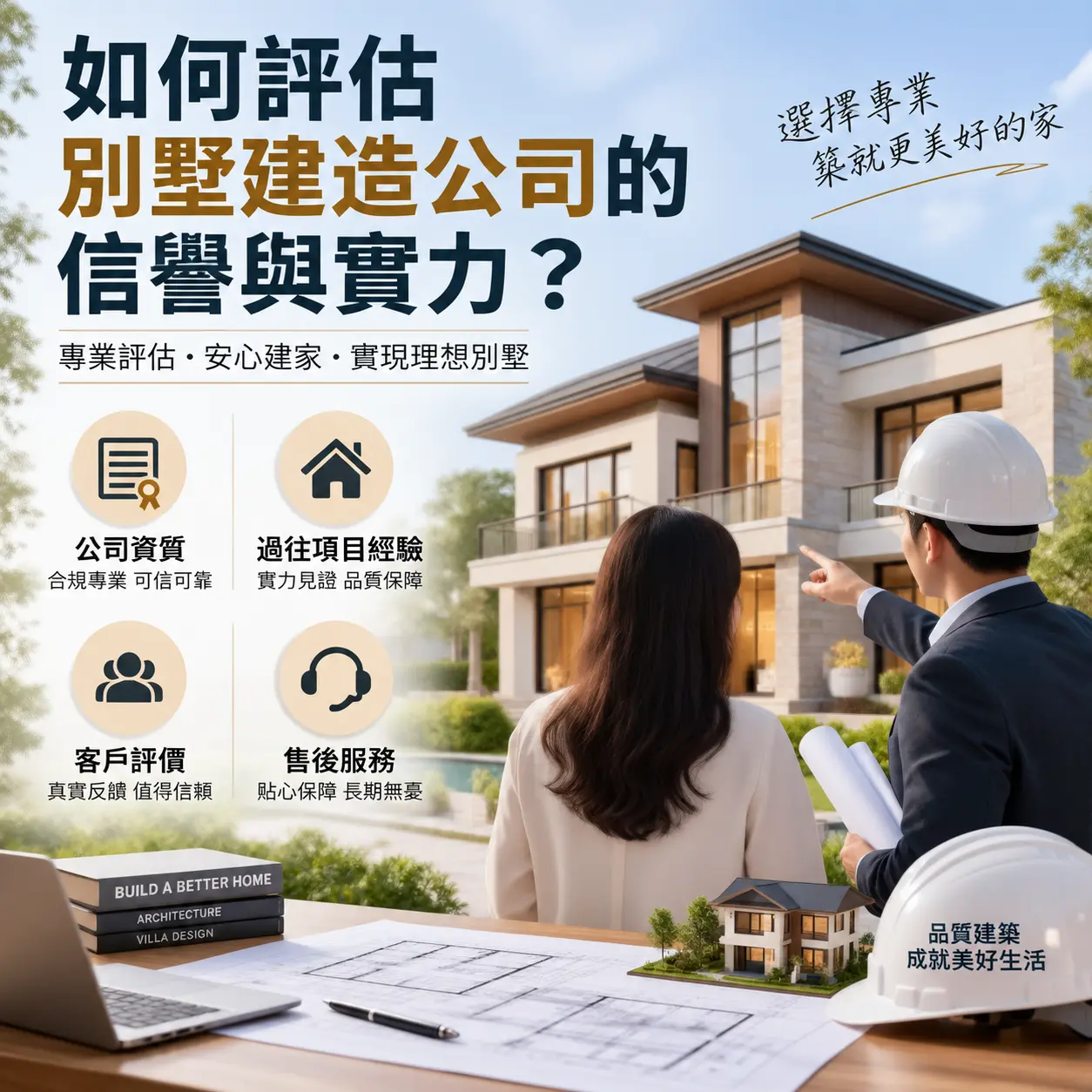 如何评估 湄潭 别墅建造公司的信誉与实力?