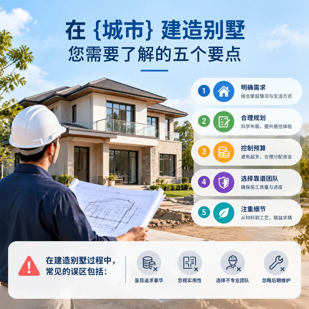 在 湄潭 建造别墅,您需要了解的五个要点