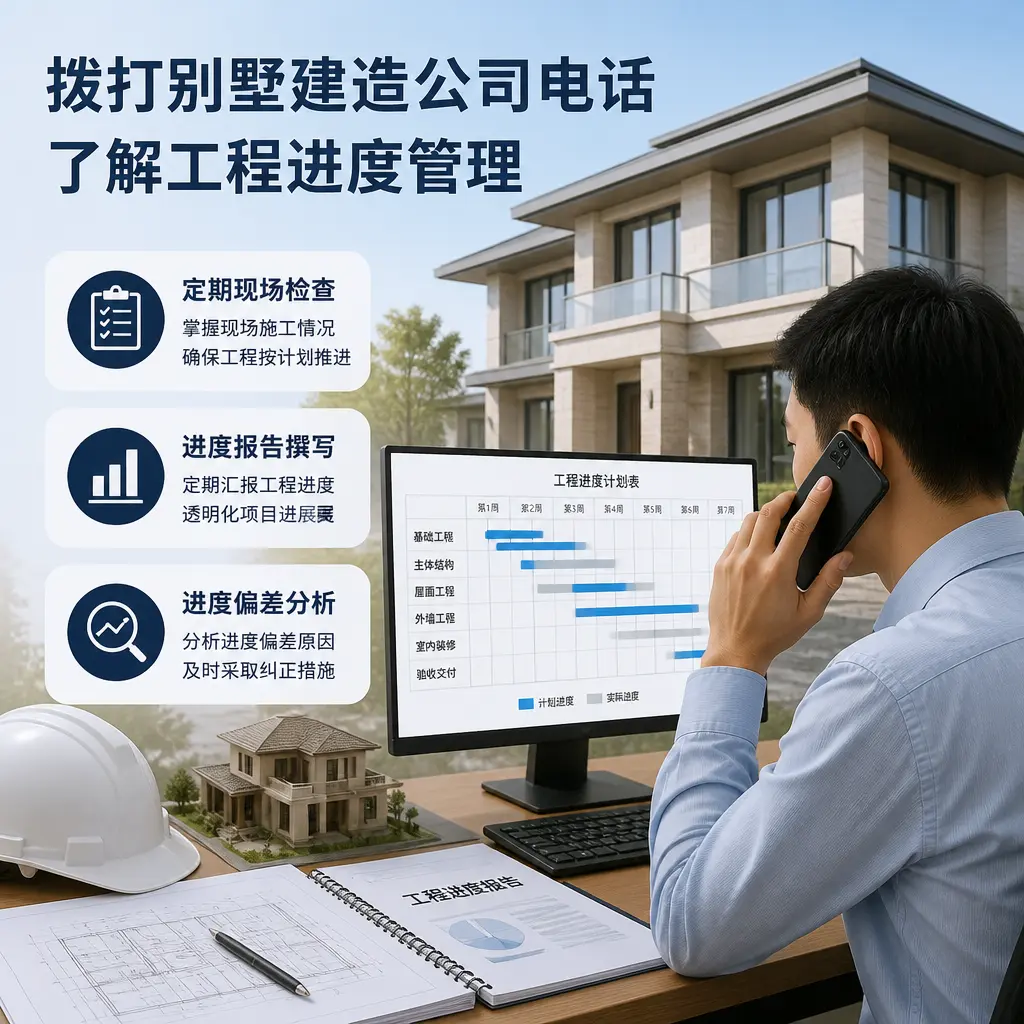 拨打湄潭别墅建造公司电话,了解工程进度管理