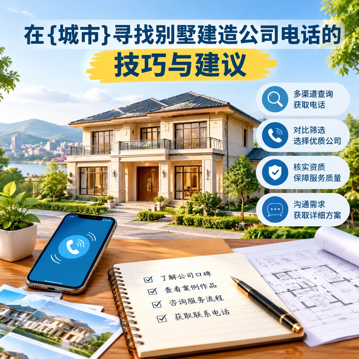 在湄潭寻找别墅建造公司电话的技巧与建议